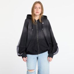 Суитшърт adidas Adilenium Season 4 Teamgeist Washed Oversized Full-Zip Hoodie Black/ Grey Six M