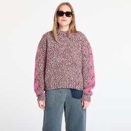 Пуловер Off-White Mouline Arrow Knit Crewneck Red Dahlia M