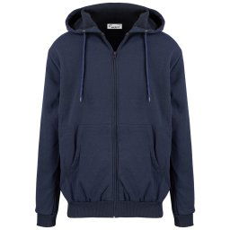 Pri Men's warm sweatshirt with a hood, plain, one-color