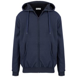 Pri Men's warm sweatshirt with a hood, plain, one-color