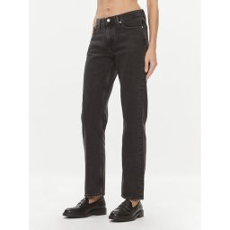 Calvin Klein Jeans Дънки J20J222434 Черен Straight Fit