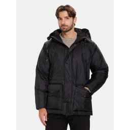 C.P. Company Пухено яке 19CMOW184A110467A Черен Regular Fit