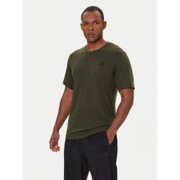 adidas Тениска от техническо трико Train Essentials Feelready Novelty JX2755 Зелен Regular Fit