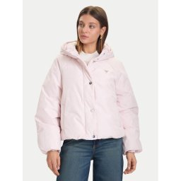Guess Зимно яке V5BL07 WGLW2 Розов Relaxed Fit