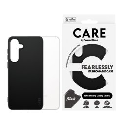 Гръб Care by PanzerGlass за Samsung S25 FE, TPU - Черен