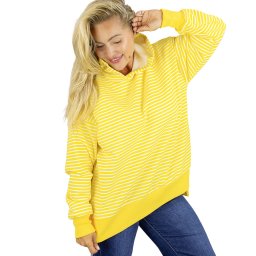 Pri Women's oversize striped hoodie CANDY STRIPES