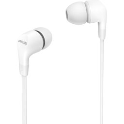 Слушалки тапи с микрофон Philips TAE1105WT, бели