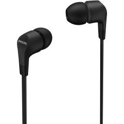 Слушалки тапи с микрофон Philips TAE1105BK, черни