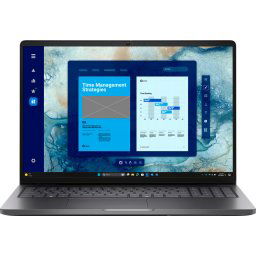 Лаптоп Dell Pro 16 (PB16250), Intel Core Ultra U5 235U, 16" FHD+, 16GB DDR5, 512GB SSD, Windows 11 Pro