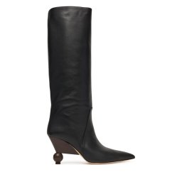 Ботуши Weekend Max Mara Tasca 2525796075600 Черен