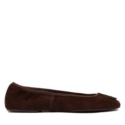 Балеринки Tory Burch Reva Travel Ballet 177247 Кафяв