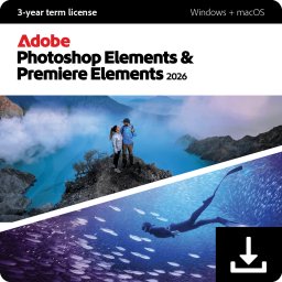 Adobe Photoshop & Premiere Elements 2026 Нова Покупка