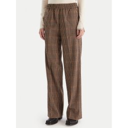 Liu Jo Текстилни панталони MF5349 T4335 Кафяв Regular Fit