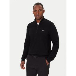 BOSS Пуловер Momentum-X QZ 50547898 Черен Regular Fit