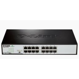 Комутатор D-Link 16-Port 10/100/1000Mbps Copper Gigabit Ethernet Switch, rack mountable