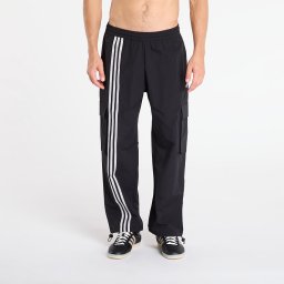 Панталони adidas Front Stripes Woven Cargo Tracksuit Bottoms Black L