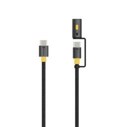 Кабел Tactical Stinger USB-C Cable 60W с бързо зареждане и LED светлина