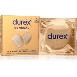 Durex Sensual No Latex презервативи 3 бр.