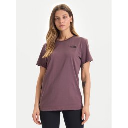 The North Face Тишърт Box Nse Edge Of Light NF0A8E3J Кафяв Relaxed Fit