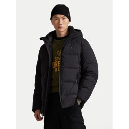 Polo Ralph Lauren Пухено яке 710967773003 Черен Regular Fit