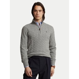 Polo Ralph Lauren Пуловер 710876766008 Сив Regular Fit