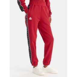 Kappa Долнище анцуг Banda Adina 311M8HW Червен Regular Fit