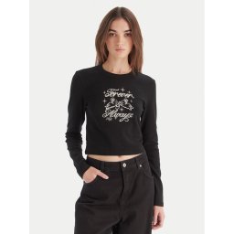 HUGO Блуза Duspark 50550132 Черен Slim Fit