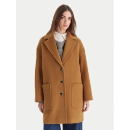 MAX&Co. Вълнено палто 2526016023200 Кафяв Regular Fit