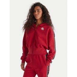 Kappa Суитшърт Banda Clarise 32261BW Червен Regular Fit