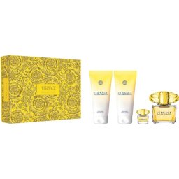 Versace Yellow Diamond Комплект (EDT 90ml + EDT 5ml + BL 100ml + SG 100ml) за Жени