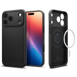 Гръб Spigen Thin Fit MagSafe за iPhone 17 Pro Max / 18 Pro Max - Черен