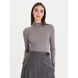 Calvin Klein Пуловер LV044D239G Сив Slim Fit