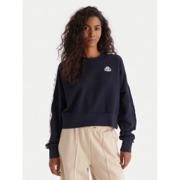 Kappa Суитшърт Banda Marbella 311U1TW Тъмносин Regular Fit