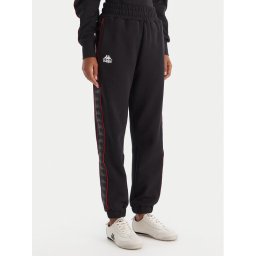 Kappa Долнище анцуг Banda Adina 311M8HW Черен Regular Fit