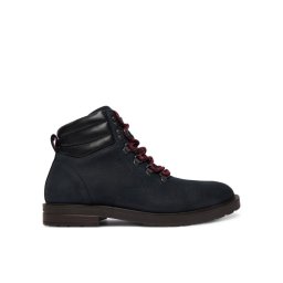 Tommy Hilfiger Зимни обувки Cleated Hilfiger Wrm Hook Boot FM0FM05699 Тъмносин
