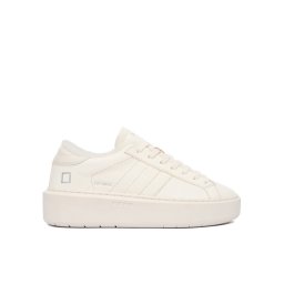 D.A.T.E. Сникърси Hill Low Fur Platform W431-HPF-MN Екрю