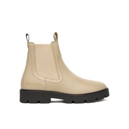 Tommy Hilfiger Боти тип челси Lthr Low Chelsea FW0FW08775 Екрю