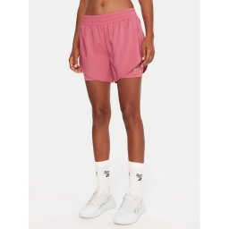 Reebok Спортни шорти RK25186CCW Розов Slim Fit
