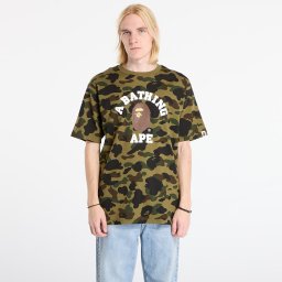 Тениска A BATHING APE 1St Camo College Tee UNISEX Green XL