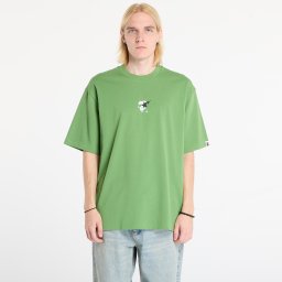 Тениска A BATHING APE Bape Sta Ape Face Relaxed Fit Tee Green S