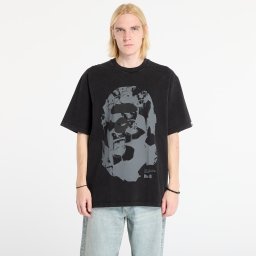 Тениска A BATHING APE Ape Head Heavy Washed Relaxed Fit Tee Black S