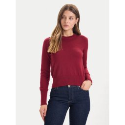 Guess Jeans Пуловер W4BR83 Z3HO2 Червен Regular Fit