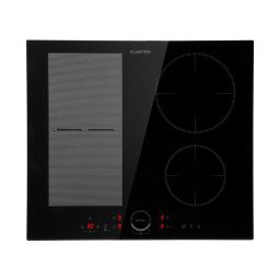 Klarstein Delicatessa 60 Hybrid, индукционен котлон за вграждане, 4 зони, 7000 W, черен (CP4-Delicatessa60HY)
