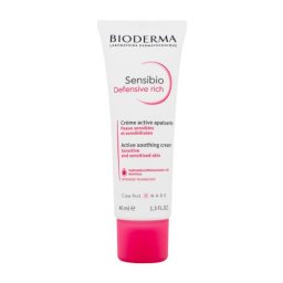 BIODERMA Sensibio Defensive Rich Active Soothing Cream успокояващ крем за чувствителна кожа 40 ml за жени