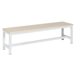 Пейка за съблекалня Sonata Blum, 150-1, 150x40.5x42.5 см, Бяла