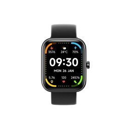 Smart часовник ttec Tempus 47 mm Rectangular Case Smartwatch - 2S09W-Black