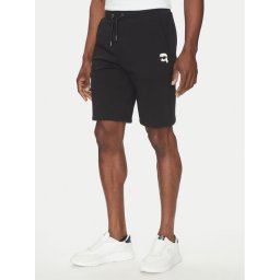 KARL LAGERFELD Спортни шорти 705014 552900 Черен Regular Fit