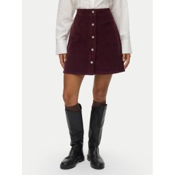 Vero Moda Мини пола Etta 10315342 Виолетов Regular Fit