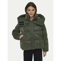 ONLY Зимно яке Bergen 15351969 Зелен Oversize