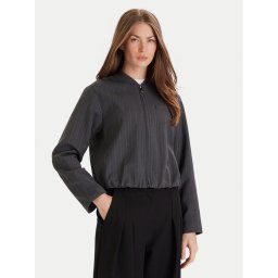 ONLY Преходно яке Aggie 15353558 Сив Regular Fit